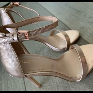 Aldo Rose Gold Heels